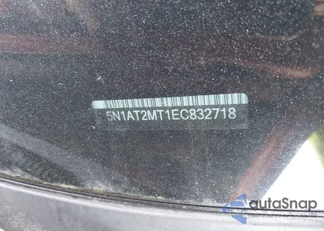 2014 Nissan Rogue Sv из США, поврежденный, VIN 5N1AT2MT1EC832718